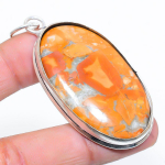 Maligano Jasper Handmade 925 Sterling Silver Jewelry Pendant 2.48 d7f51