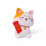 Auto Maneki Neko Ornaments Auto armatuurlaud keskkonsool Cute Resin Jaapani Lucky Cat Auto Interj&ouml;&ouml;r DIY Dekoratsioonitarvikud