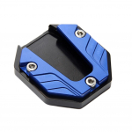 Universaalne suurendatud alusega alumiiniumsulamist tugipadi mootorratta t&otilde;ukerattale sinine