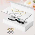 P&uuml;siva k&auml;ev&otilde;ru komplekt Klassikalise Unikaalse Kaasaskantava Trendika DIY Lukustatava Kingituste tegemiseks 1 Silver 1 Gold