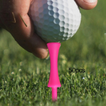 50x Golf Tees Set Ball Holder Reusable Compact Unique Hitting 59 mm Practice Training Aid