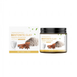 Vulkaanilise tuha bentoniidi hambapulber hammaste puhastamine hambapulbriga hammaste plekkidest ja suukeskkonna h&uuml;gieeni s&auml;ilitamine One Size roheline