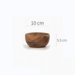 Lihtsus Creative Akaatsiapuust kauss Restoran Puidust magustoidukauss Salatikauss Pastakausid Suupistekausid Esilet&otilde;stetud lauan&otilde;ud