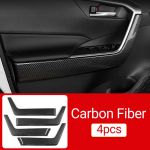 Toyota RAV4 XA50 2019-2021 2022 2023 2024 RAV 4 H&uuml;briid ABS Auto Interj&ouml;&ouml;ri Ukse K&auml;etoe Kauss Paneeli Katte Liist Kleebised