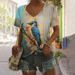 Suvine naiste T-s&auml;rk Anger Cat Print vabaaja l&uuml;hikeste varrukatega 3D T-s&auml;rgid T&auml;navar&otilde;ivad Meeste kaelaga pullover Suured naiste riided S