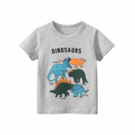 27 lapse Korea suvi 2025 poiste multikas dinosauruste T-s&auml;rk &ndash; l&uuml;hikeste varrukatega 90 cm