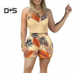 2-osaline tr&uuml;kimustriga komplekt Varrukateta maikad L&uuml;hikesed p&uuml;ksid Elastse v&ouml;&ouml;kohaga l&uuml;hikesed p&uuml;ksid Hingav naiste vabaaja riietus igap&auml;evaseks kandmiseks, pidudeks, kontorisse, klubisse, puhkusele XL tumeroosa v&auml;rv