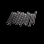 10 tk 15 * 100 mm klaasist puhumistorud 4 tolli pikk paksuseinaline katseklaas