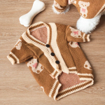 [Lemmikloom] Karu kootud kardigan L