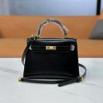 2025 Uus Nahast Lehma Nahast Naiste Kott Mini Kott KARP L&auml;ikiv Nahk Lakknahast Kott+k&auml;ekott &Otilde;lakott 19CM+2 shoulder straps+no lock brown