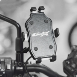 Alumiiniumisulamist telefoni kinnitus BMW C400GT/C400X jaoks C400GT Mirror Mount Version gray