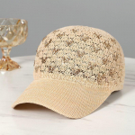 Naiste pesapallim&uuml;ts, suvine visiir, hingav v&otilde;rgust p&auml;ikesem&uuml;ts, v&otilde;rgust m&uuml;ts Adjustable khaki