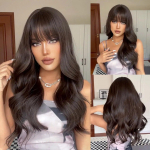 Pikad lokkis s&uuml;nteetilised parukad Blond Body Wave naturaalsete juustega parukad naistele Cosplay igap&auml;evased parukad tukkidega kuumakindlast kiust LC226-2