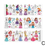 Laste joonistusrull Kleepuv v&auml;rviline t&auml;itepaber, rull v&auml;rvimispaberirull lastele, meisterdamine maalimiseks, &otilde;petlikud m&auml;nguasjad One Size