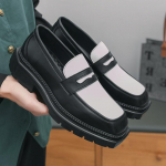 Meeste Lift Kingad Platvorm V&auml;lispaelad Must Nahk Oxfordi Pulmakleit Tants &Auml;ri Ametlik K&otilde;rgus Suurendus Tuxedo Prom bleiserid Kingad meestele EU:38