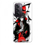 Coque de t&eacute;l&eacute;phone - Maniacase - Oppo Reno 12 5G - Silicone - Souple - Demon Slayer Itachi Uchiha