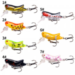 7 TK Putukabiooniline Kalap&uuml;&uuml;gilant 4.5cm Rohutirts Minnow Bassi P&uuml;&uuml;giks Kunstlikud Ujumislandid Varustus S&ouml;&ouml;daks Haug Kalmaar K&otilde;va Karpkala