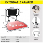 Voodikaitse Ohutus Voodipiire Teleskoopiline K&otilde;rgusreguleeritav Kokkupandav Kaitsepiire Eakatele Rasedatele Naisetele Patsientidele Extendable Upgrade