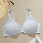 Naiste punane plusssuuruses pits t&auml;iskattega &otilde;huke vormitud rinnahoidja alustraadiga Elegantne Sexyc D Cup aluspesu aastavahetuseks 90D must