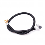 Piiri&uuml;lene auto rehvi t&auml;ispuhumispumba pikendus kruvikinnitusega klambri ja kiirt&auml;itmise otsikuga 10 cm without Deflation Valve