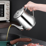 Filtri&otilde;lipott roostevabast terasest majapidamise lekkekindel veinipott &otilde;li valamispudeli maitseainepaak k&ouml;&ouml;gitarvikute &otilde;lipaak