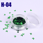 12Color Nail Flash v&auml;rvimuutus K&uuml;&uuml;nte kaunistus Liblikad litrid 2.8*1.3*1