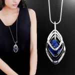 Rhinestone Tutt kampsun kett pikk kaelakee