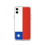 Coque pour iPhone - PIXELFORMA - iPhone 11 - Drapeau du Chili - Silikoonist supp - Design l&eacute;ger