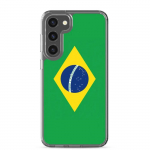 Coque T&eacute;l&eacute;phone Drapeau Br&eacute;sil &ndash; Samsung Galaxy S22 Plus