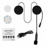 Mootorratta universaalne kiivriga peakomplekt Bluetooth 5.2 juhtmevaba k&otilde;rvaklapi vabak&auml;ek&otilde;ne komplekt stereo Rider MP3 muusikapleierile