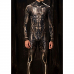 Unisex k&uuml;berpunk 3D digitaalne printimine Halloweeni peo rollim&auml;nguriietus Naiste meeste cosplay kost&uuml;&uuml;m karnevali kombinesoon S
