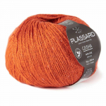 Fil d'&eacute;t&eacute; tricot et crochet Geisha Orange Col. 51 100% soie oranž