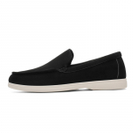 Meeste Kingad Kerged Pehmed Mokassiinid Mehelikud Slip-on Lamedad Meeste Vabaaja Kingad Suede Nahast Loaferid Klassikaline Briti Stiil Pehmed 39 must