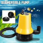 4600 RPM Veekindel Elektriline Musta Tiigi Basseini Puhastus &Auml;ravoolupump 50W DC 24V