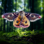 Moth Wing Kids Children Dress up Cosplay with Elastic Straps Lovely for Boys Girls Gift Party