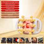 22 peaga fastsiap&uuml;stol k&otilde;rgsageduslik vibratsioon kehamassaažip&uuml;stol selja ja v&ouml;&ouml;koha masseerija kaela &otilde;lgade masseerija lihaste masseerija valge