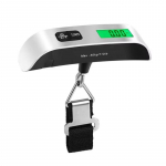 1 tk kaasaskantav digitaalne LCD-ekraan 110 naela/50 kg elektrooniline pagasi rippuv kohver reisikaalud pagasikoti kaalu tasakaal