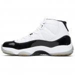 Air Jordan 11 Retro Concord 2011 Meeste tossud Valge Must Tume-Concord 378037-107 42.5