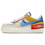 Nike Air Force 1 Shadow Sail Multi Naiste Tossud Valge Game-Royal Rush-Orange CI0919-115 35.5
