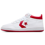 Converse Fastbreak Pro Nahast Keskmise K&otilde;rgusega Valge Emailpunane Unisex Tennised A10200C 42.5