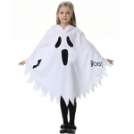 Halloweeni Laste Cosplay Kost&uuml;&uuml;m Valge Must Helendav Vaim Helendav N&auml;o Keep Sall Peokost&uuml;&uuml;m Poisid Keep T&uuml;druk 130