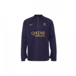 Nike Storm-Fit Jalgpalli Treeningtop Kirjaliku Prindiga Logo Vabaaja &Uuml;mmarguse Kaelusega Poollukuga Pikkade Varrukatega Fitnessi S&auml;rk Meeste topid Sinine DX2849-499 M