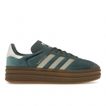 Adidas Gazelle Bold Mineraalroheline Samet Naiste Tennised Kitt-Hall IG4391 37⅓
