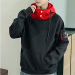 Jujutsu Kaisen Gojo Satoru Itadori Yuji Cosplay kost&uuml;&uuml;m T&auml;iskasvanute Unisex Pullover Mantel vabaaja kapuutsiga jope p&uuml;kste &uuml;likond S must