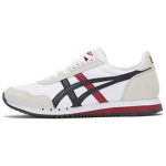 Onitsuka Tiger Dualio Kangast Spordijalatsid Retro P&otilde;rutuskindlad Libisemiskindlad Vastupidavad Madalad Vabaajajalatsid Unisex tossud Valge Punane D6K3N-100 36