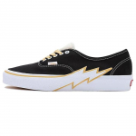 Vans Authentic Seeria Bolt Mugavad Vastupidavad Libisemiskindlad Madalad Rula Kingad Unisex Rula Kingad Must VN000BWCY23 36
