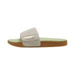 Puma Leadcat 2.0 Palermo Foil Mugavad Moodsad Mitmek&uuml;lgsed Trendikad Libisemiskindlad Klapid Sandaalid Unisex Sandaalid Hall Roheline 399041-06 35.5