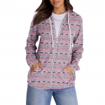 Naiste kapuutsiga dressipluusid Trendikad topid Vabaaja s&uuml;gisemood Pikkade varrukatega taskutega pusa Pullover Kerge M roosa