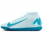 Nike Mercurial Superfly 10 kunstmuruv&auml;ljakule libisemisvastased kulumiskindlad jalgpallijalatsid Meeste Sinised tossud FQ8317-400 45