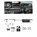 21 tk s&uuml;sinikkiust t&auml;iskomplekt sisekujunduse kattepaneelid Ford Mustangile 2009-2013